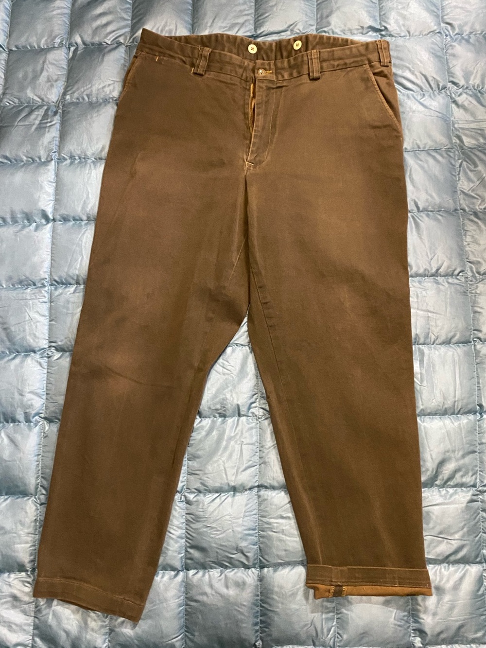 EUC Mens Bill’s Khakis Made in the USA. Sz 38. Retail $195